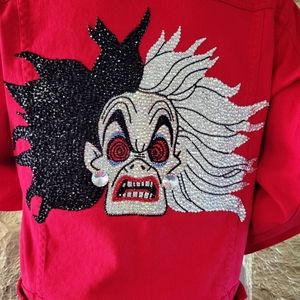COPY - jacket customized with crystal beads